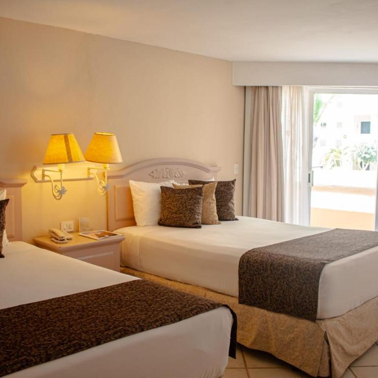 Posada Real Los Cabos - Standard Partial Ocean View Room with Two Double Beds - 5