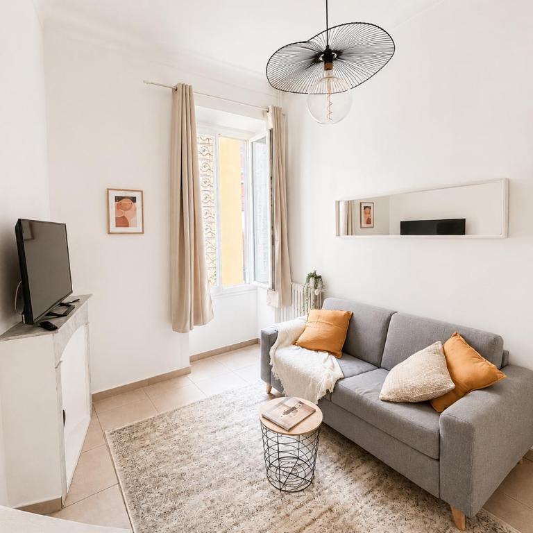 L'Échappée de Nice Riviera I Centre-ville I Climatisé I Proche Gare et Plage I Idéal Couple et Famille - Appartement 2 Chambres Deluxe - 11