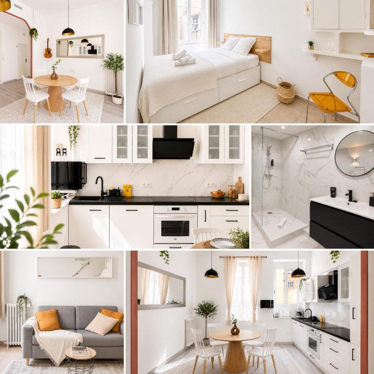 L'Échappée de Nice Riviera I Centre-ville I Climatisé I Proche Gare et Plage I Idéal Couple et Famille - Appartement 2 Chambres Deluxe - 3