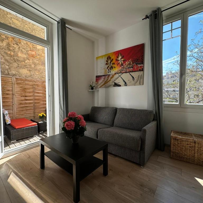 Cosy apartment in Cannes with a terrasse - Appartement 1 Chambre - 2