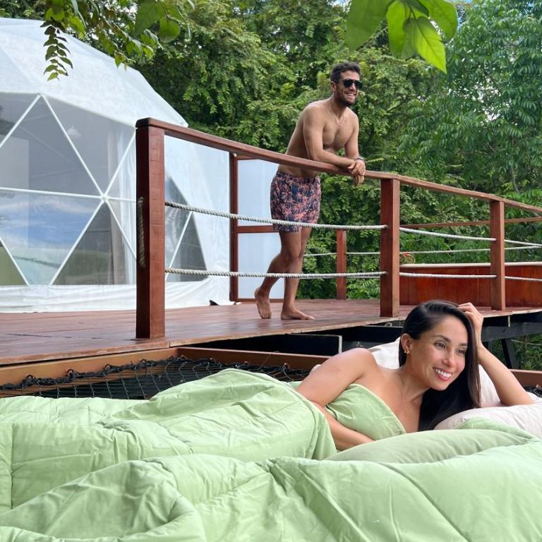 Shapaja Glamping - Deluxe Double or Twin Room with River View - 15