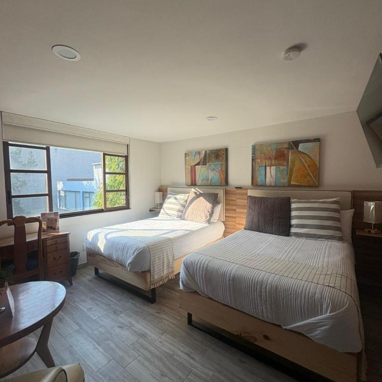Habitaciones Coyoacan (UNAM) - Twin Room with Private Bathroom - 10