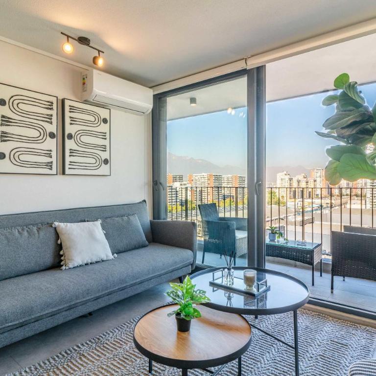 HOM I Nunoa I AA I 2D2B I Gym I CoWork - Apartamento - 4
