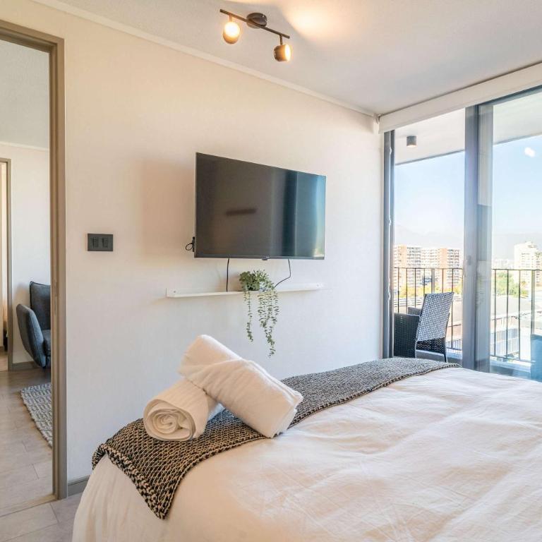 HOM I Nunoa I AA I 2D2B I Gym I CoWork - Apartamento - 18