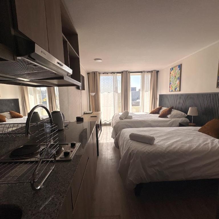 Studio Cercano a Plaza Brasil y Metro Republica I 2 Camas - Apartamento de 1 dormitorio - 9