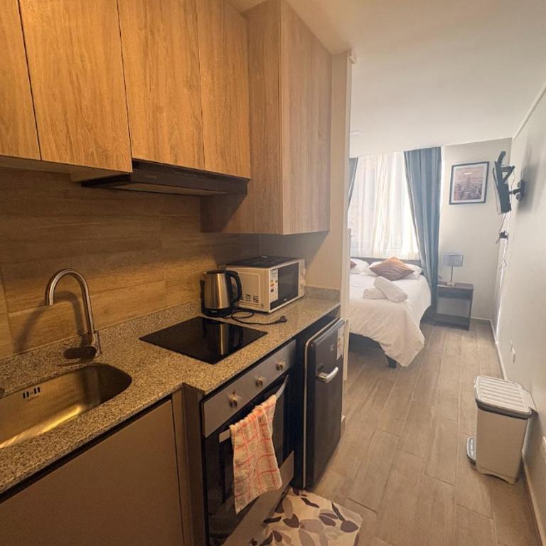 Estudio a pasos del Metro Universidad de Chile y Paseo Huerfanos - Apartamento de 1 dormitorio - 6
