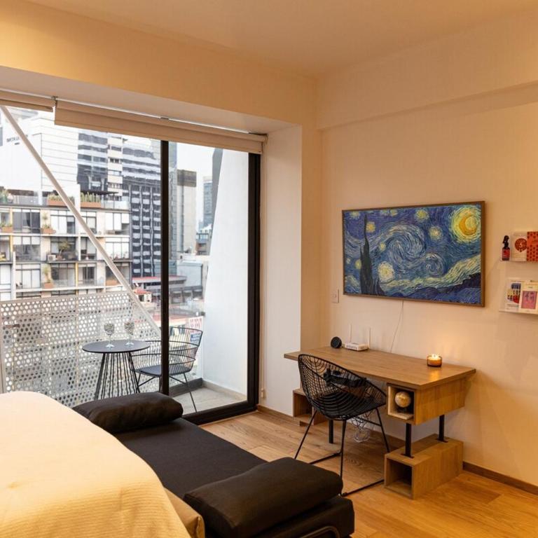 Chic loft with view of the angel from your balcony - Apartment mit 1 Schlafzimmer - 12