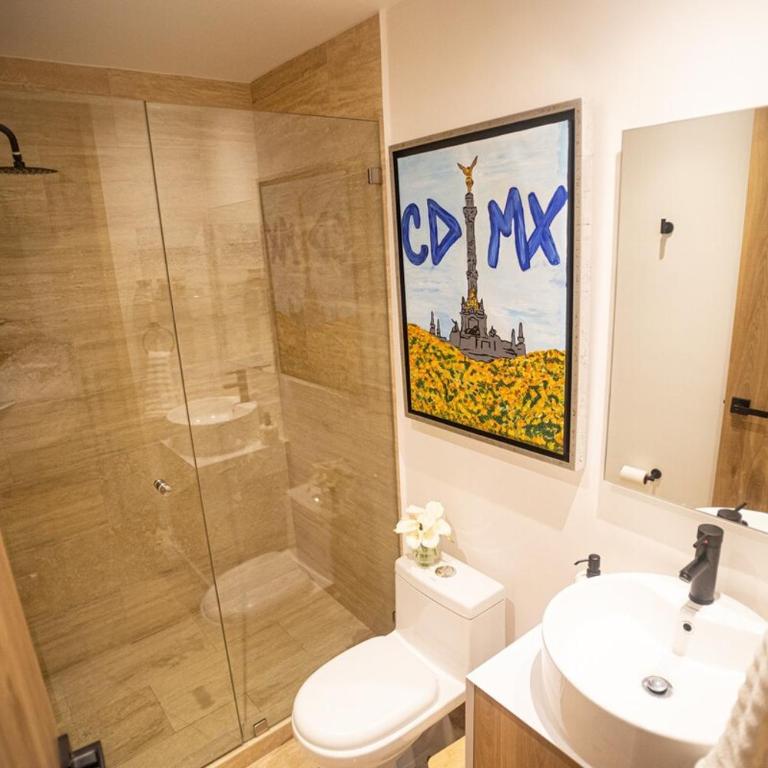 Chic loft with view of the angel from your balcony - Apartment mit 1 Schlafzimmer - 14
