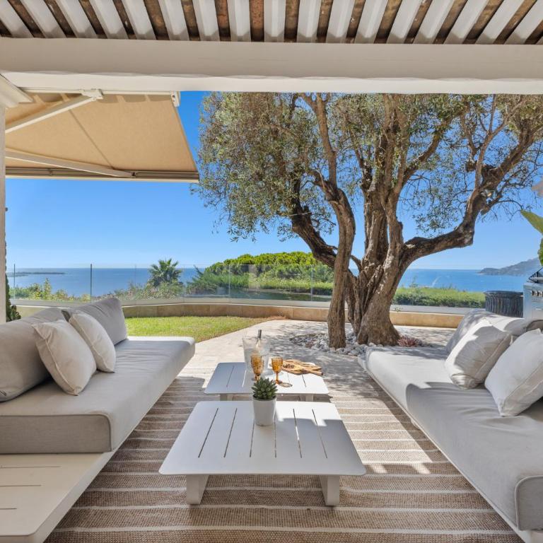 FRGK Luxury Sea View Villa ANITA Heated Pool 7 Bedrooms Cannes - Villa - Vue sur Mer - 15