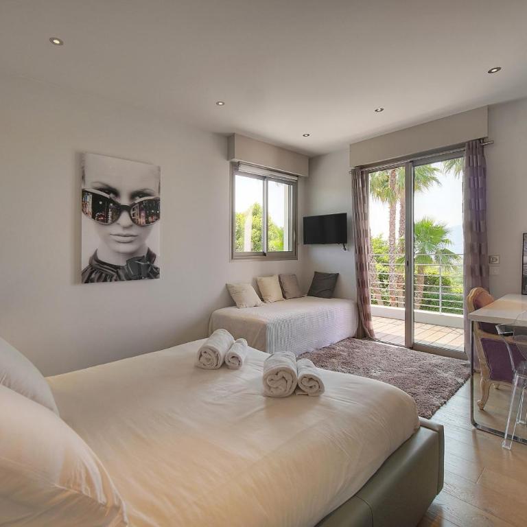 FRGK Luxury Villa Cannes Lord Brougham, Croix-des-Gardes Heated Pool & Ultra-Fast Wi-Fi - Villa con Piscina Privata - 22