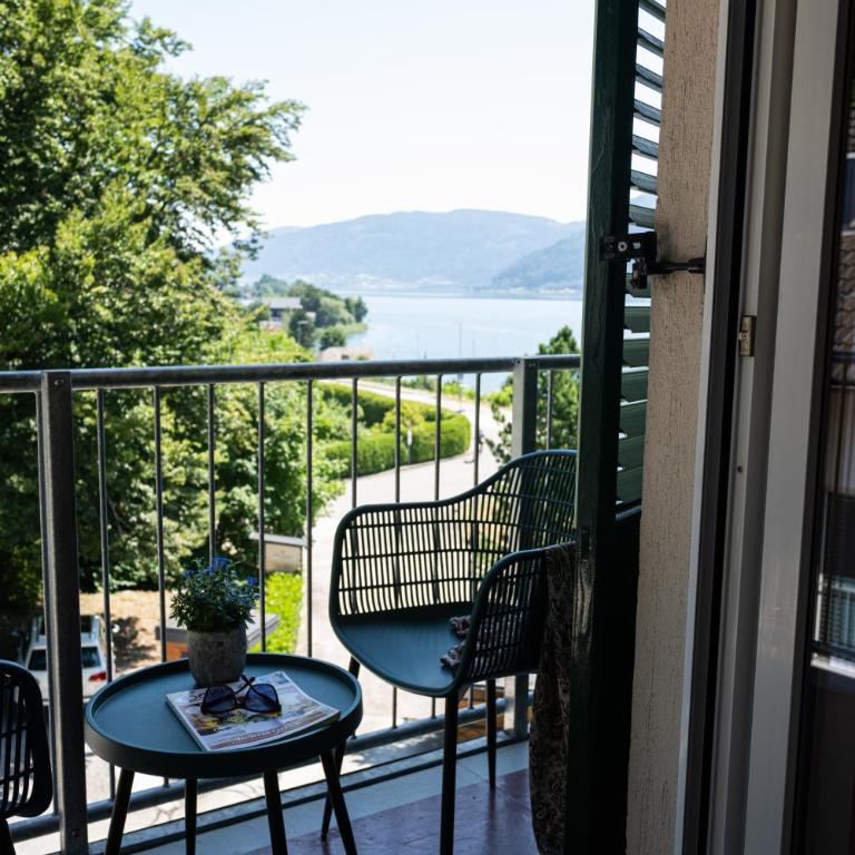 Villa Marienhof - Doppelzimmer mit Balkon und Seeblick - 4