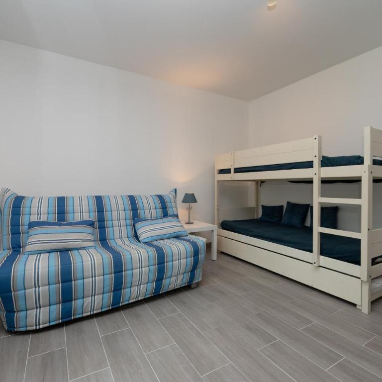 Appartement 200m plage St Colomban - Deluxe-Apartment mit 2 Schlafzimmern und Gartenblick - 15