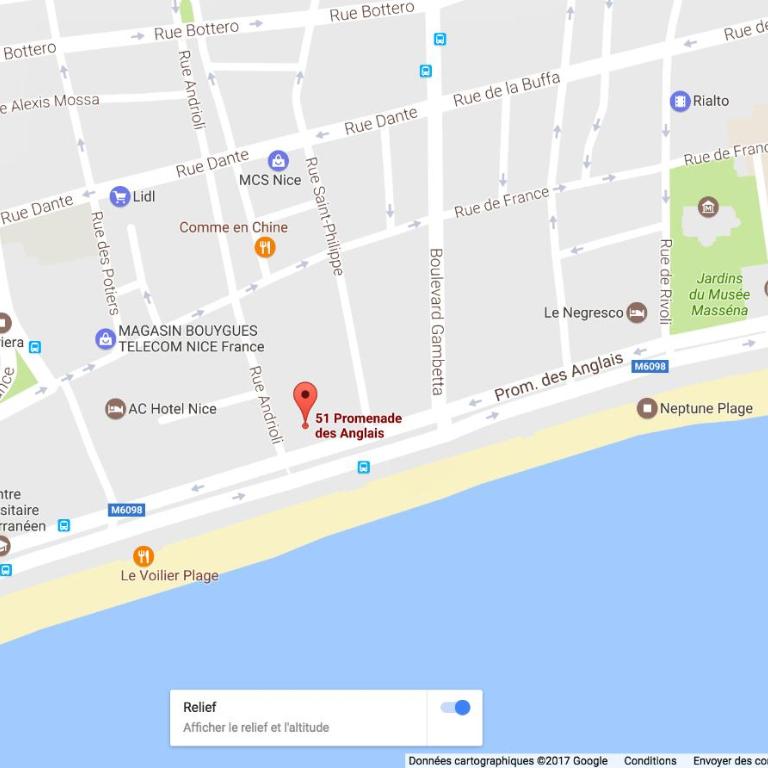 Nice Beach - Promenade Des Anglais - Appartement avec Terrasse - 33