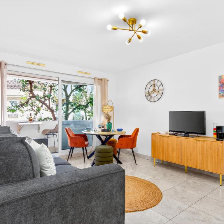 Studio centre Menton Borrigo Plage à 50 m - Studio avec Balcon - 5