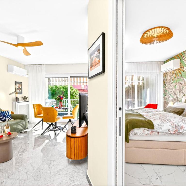 Élégant appartement au Palais Borrigo à 50 m du mer - Apartment mit 1 Schlafzimmer und Balkon - 14