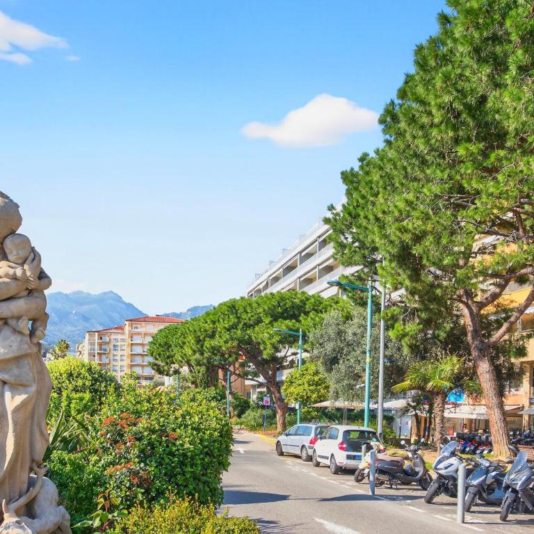 Élégant appartement au Palais Borrigo à 50 m du mer - Apartment mit 1 Schlafzimmer und Balkon - 32