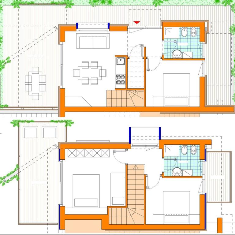 Four-room apartment in a two-storey villa-Bibione - Apartment - 6