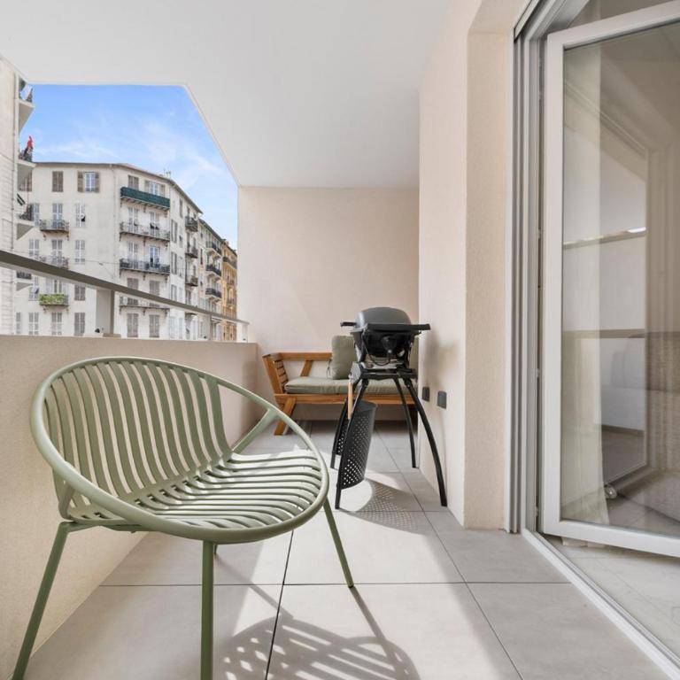 Charmant appartement avec balcon-terrasse & clim - Appartement 1 Chambre Supérieur avec Balcon - 14