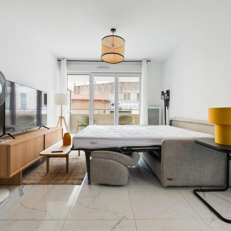 Charmant appartement avec balcon-terrasse & clim - Appartement 1 Chambre Supérieur avec Balcon - 4