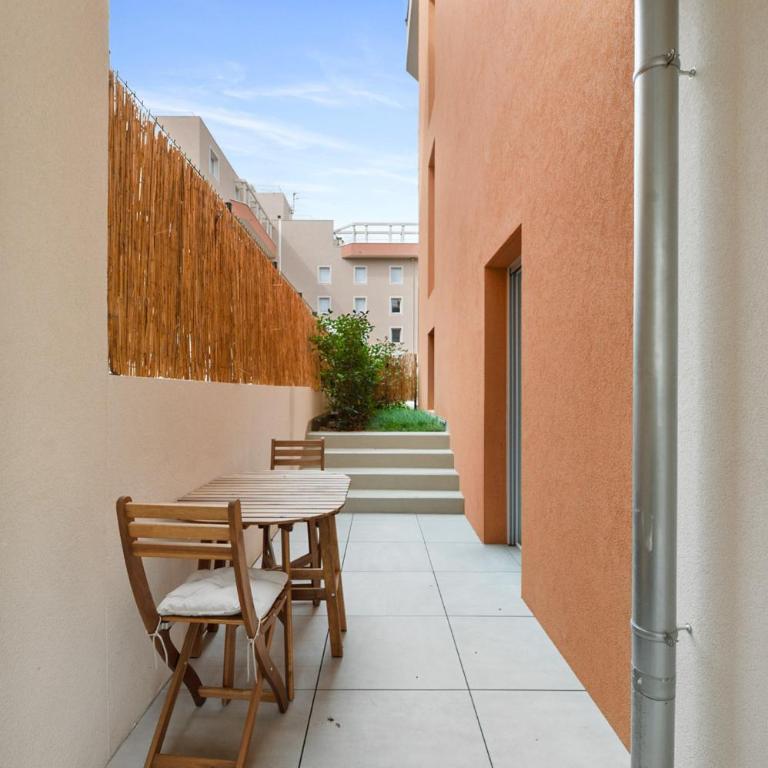 Charmant appartement avec balcon-terrasse & clim - Appartement 1 Chambre Supérieur avec Balcon - 16