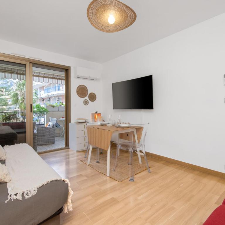 Charmant studio à 2 pas des plages et du centre - Studio mit Balkon - 9