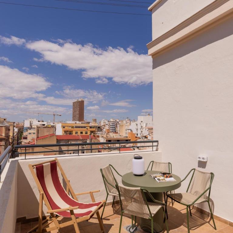Líbere Alicante Rambla - Studio avec Terrasse - 5