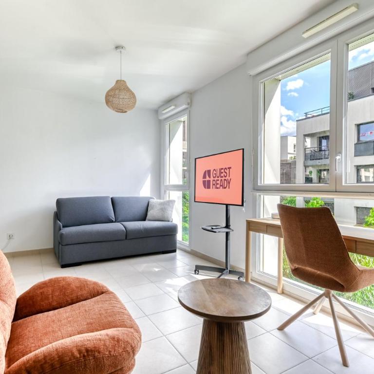 GuestReady - Modern & Bright Studio in Gerland - Estudio - 1