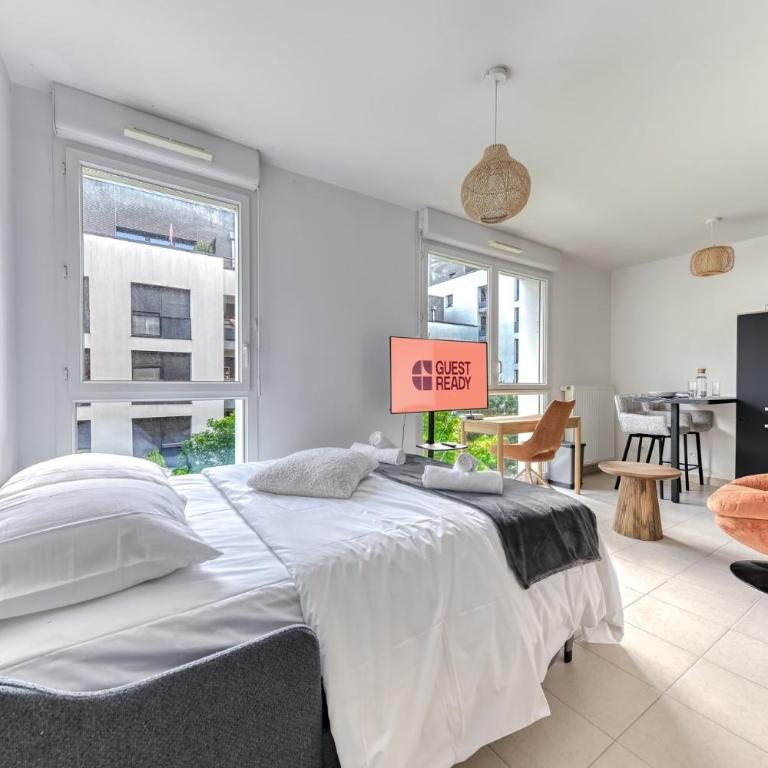 GuestReady - Modern & Bright Studio in Gerland - Estudio - 14