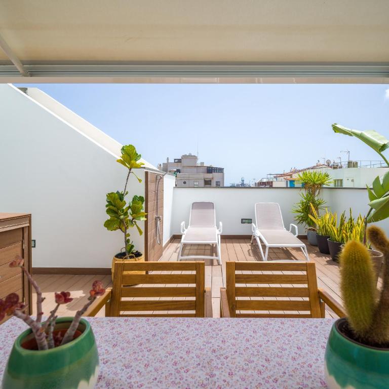 TopSun - Rooftop apartment with large terrace - Apartamento de 1 dormitorio con terraza - 6