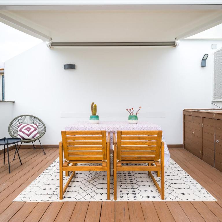 TopSun - Rooftop apartment with large terrace - Apartamento de 1 dormitorio con terraza - 15