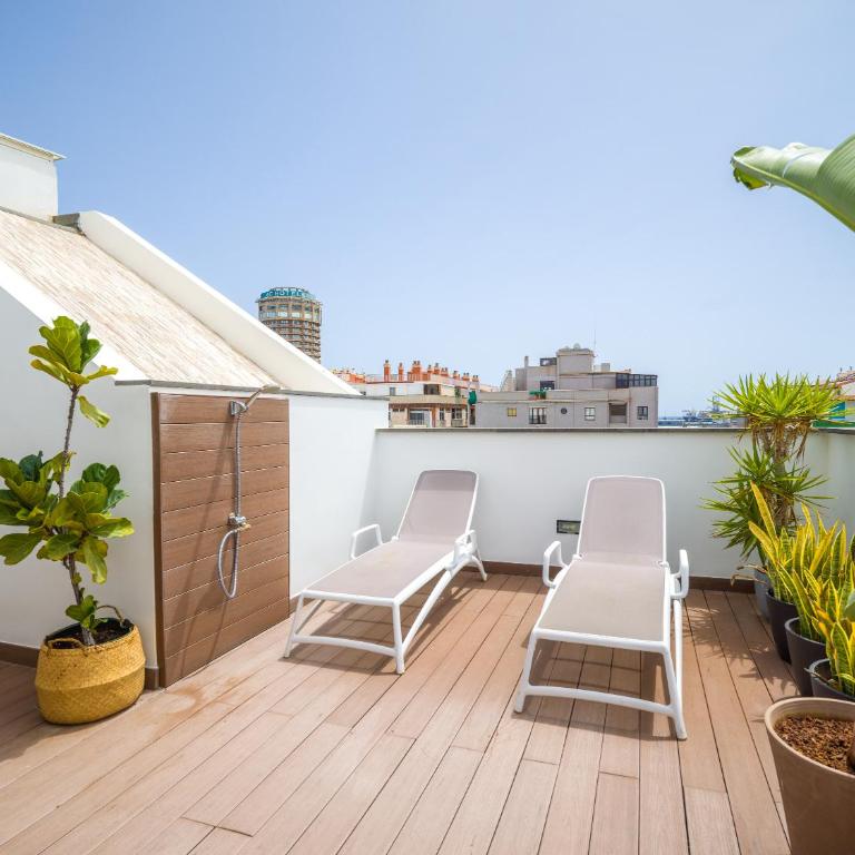 TopSun - Rooftop apartment with large terrace - Apartamento de 1 dormitorio con terraza - 21