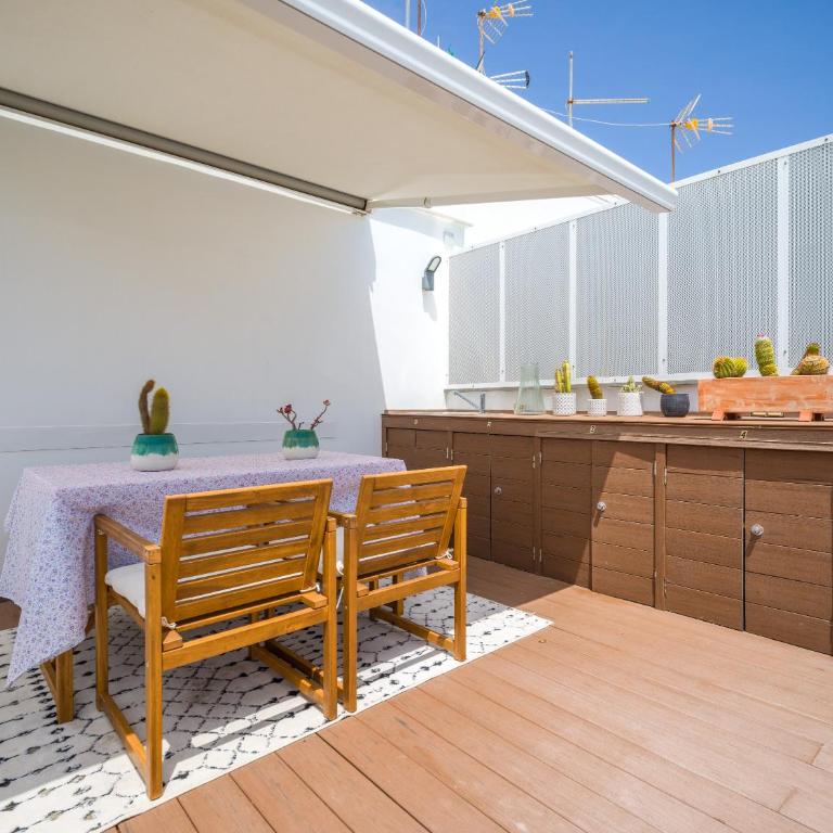 TopSun - Rooftop apartment with large terrace - Apartamento de 1 dormitorio con terraza - 35