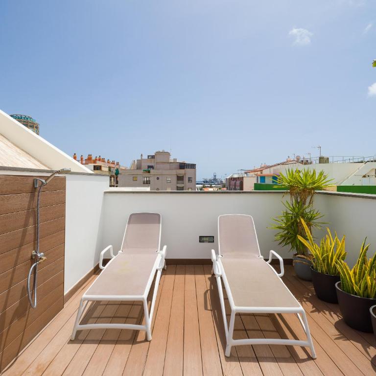 TopSun - Rooftop apartment with large terrace - Apartamento de 1 dormitorio con terraza - 45