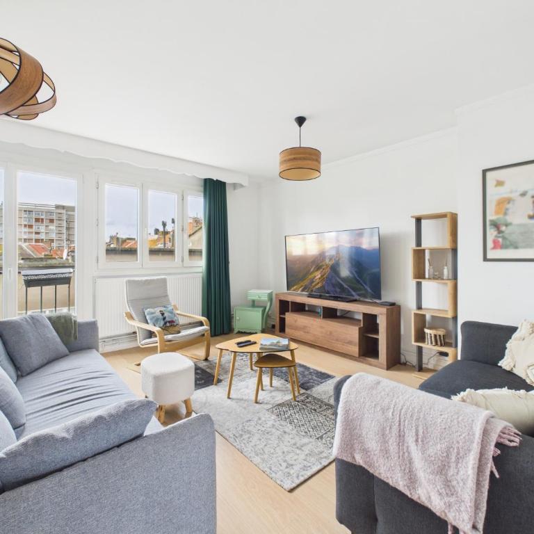 Escale boulonnaise Appartement 2chs proche port - Apartamento de 2 dormitorios - 6
