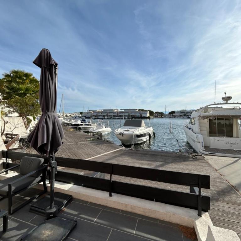 Marina port camargue avec Piscine - Haus mit 2 Schlafzimmern - 6