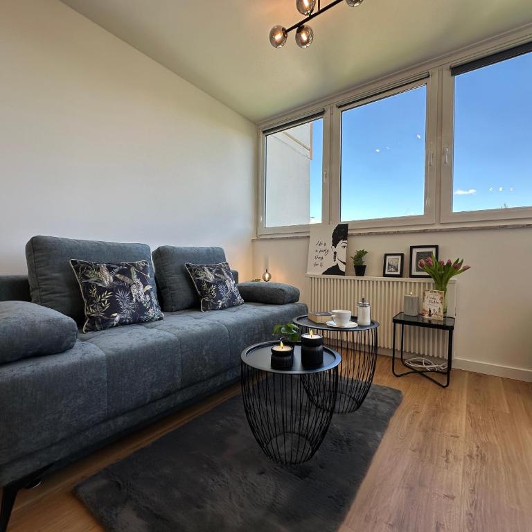 Modernes Loggia-Apartment mit dezentem Bergblick in Kempten im Allgäu - Appartamento con 1 Camera da Letto - 16