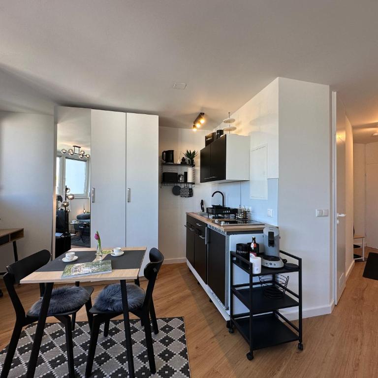 Modernes Loggia-Apartment mit dezentem Bergblick in Kempten im Allgäu - Appartamento con 1 Camera da Letto - 23