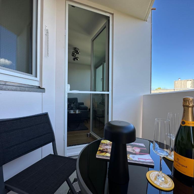 Modernes Loggia-Apartment mit dezentem Bergblick in Kempten im Allgäu - Appartamento con 1 Camera da Letto - 25