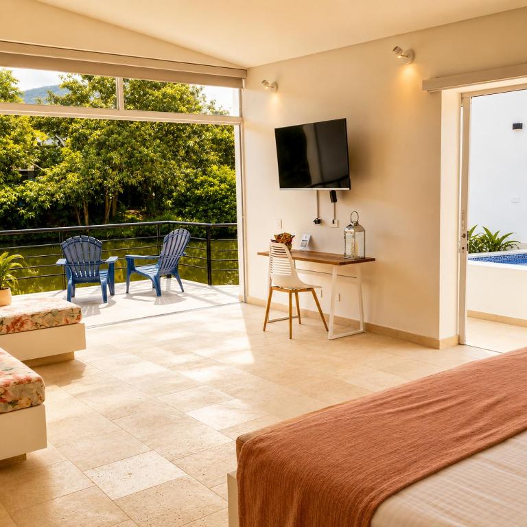La Masia Hotel Boutique - Suite Deluxe con cama extragrande - 9