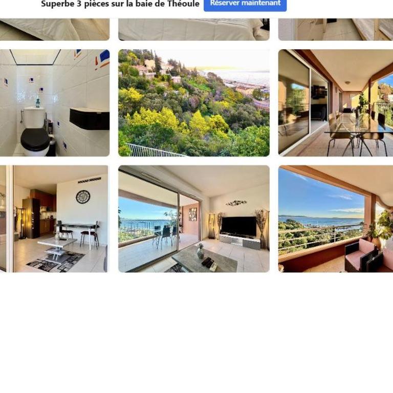 3 pièces avec vue mer exceptionnelle - changement de gestionnaire voir photos pour avis - Appartement 2 Chambres - 4