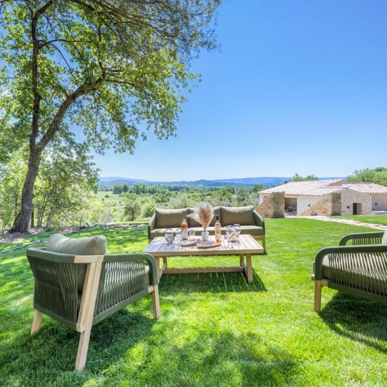 Le Mas Soleria à Gordes avec vue exceptionnelle - Villa - 23