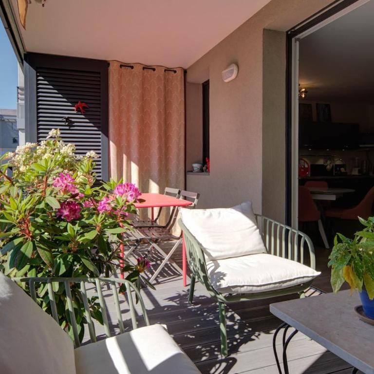 T3 2 chambres avec balcon et garage - Apartment mit 2 Schlafzimmern und Balkon - 1