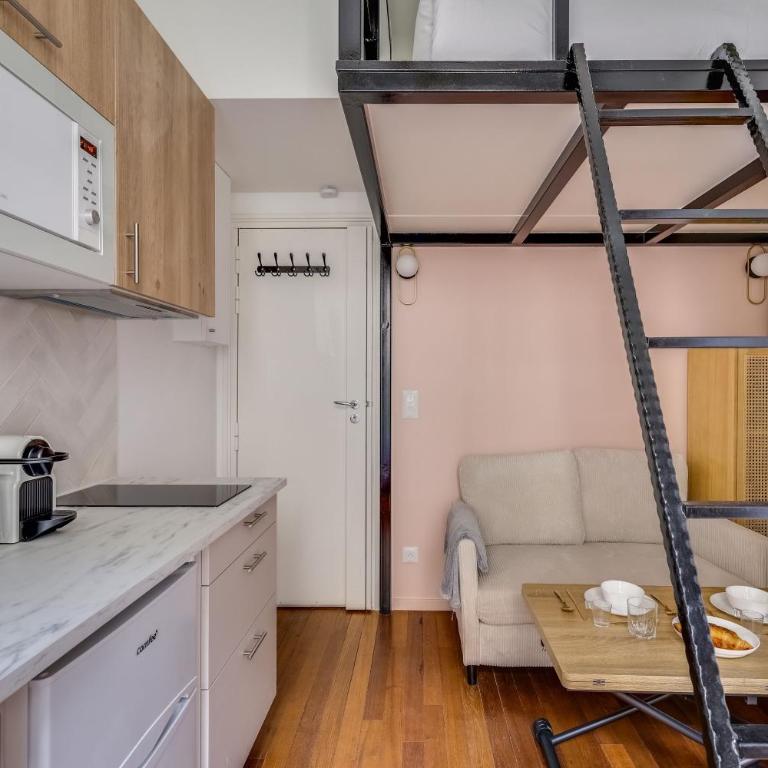 Studio 2P near Roland Garros Stadium - Studio 1 Chambre - 9