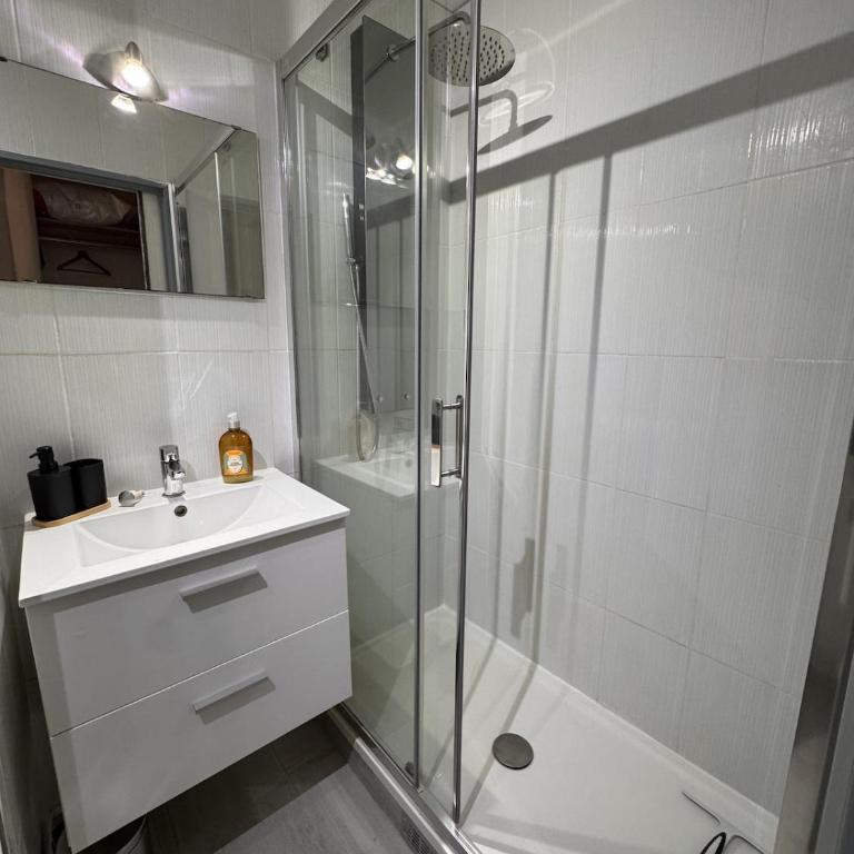 Charmant 2 pièces en RDJ - plage à 5 min à pied - Appartement 1 Chambre avec Jardin - 22