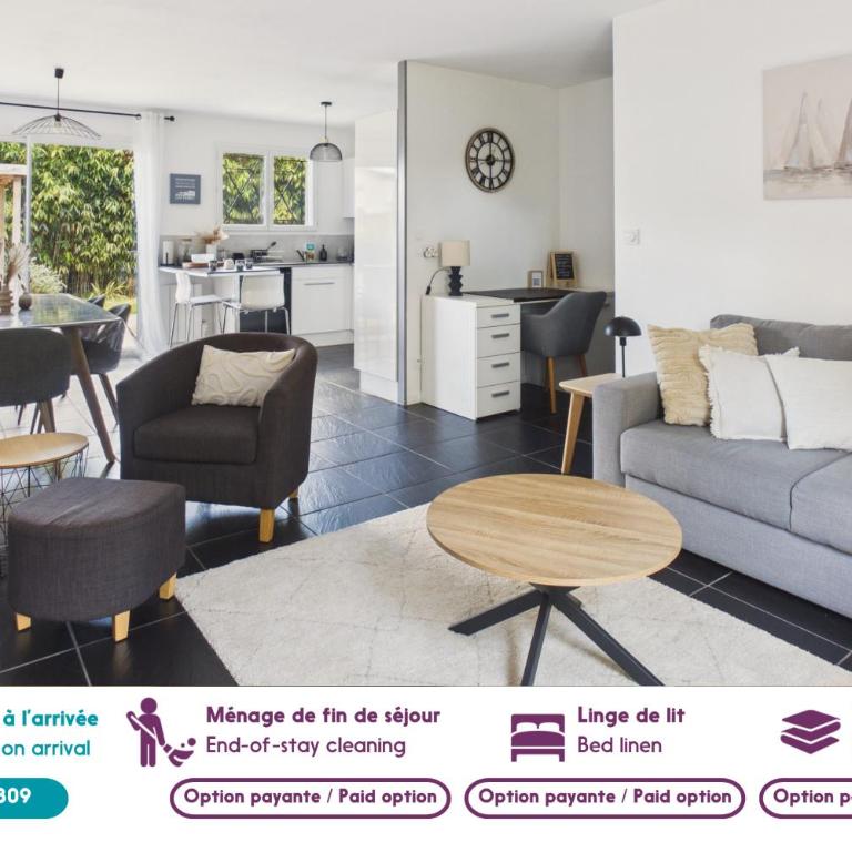 Maison avec jacuzzi et grand jardin - 6 pers - Casa - 2