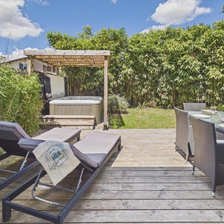Maison avec jacuzzi et grand jardin - 6 pers - Casa - 18