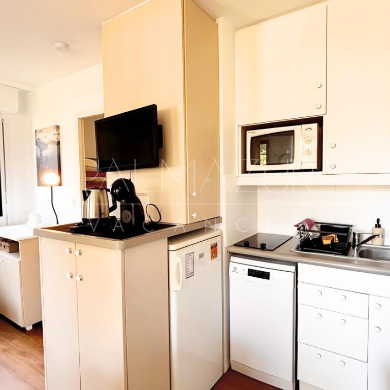 Résidence Marina Cottage, piscine, clim, parking - Palmazur Vacances - Studio Familial - 33