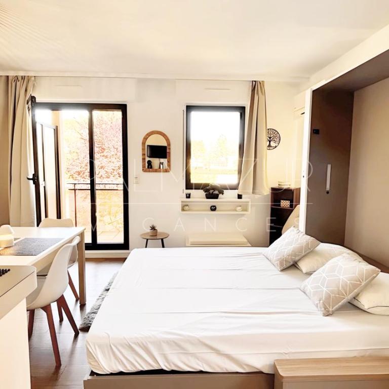 Résidence Marina Cottage, piscine, clim, parking - Palmazur Vacances - Studio Familial - 32
