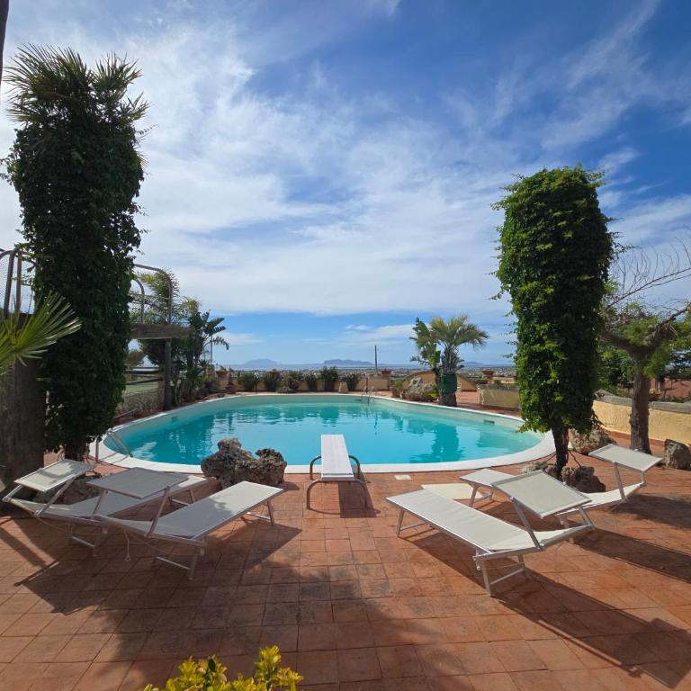 Villa Timea Piscina e Tennis Vista Isole Egadi - Villa con Piscina Privata - 18