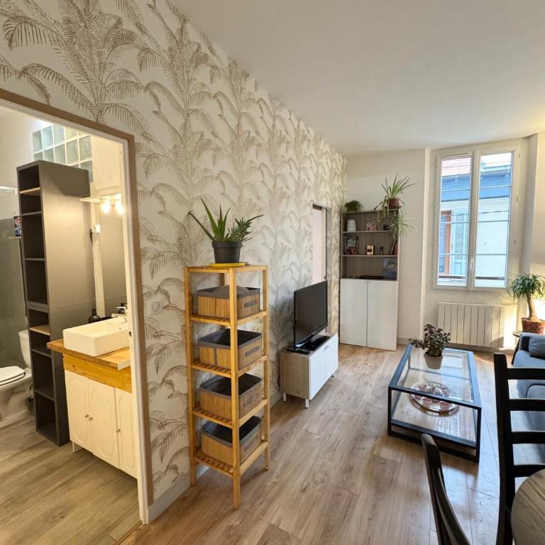 Charmant 2 pièces rue des Palmiers - Vieille ville d'Antibes - One-Bedroom Apartment - 20